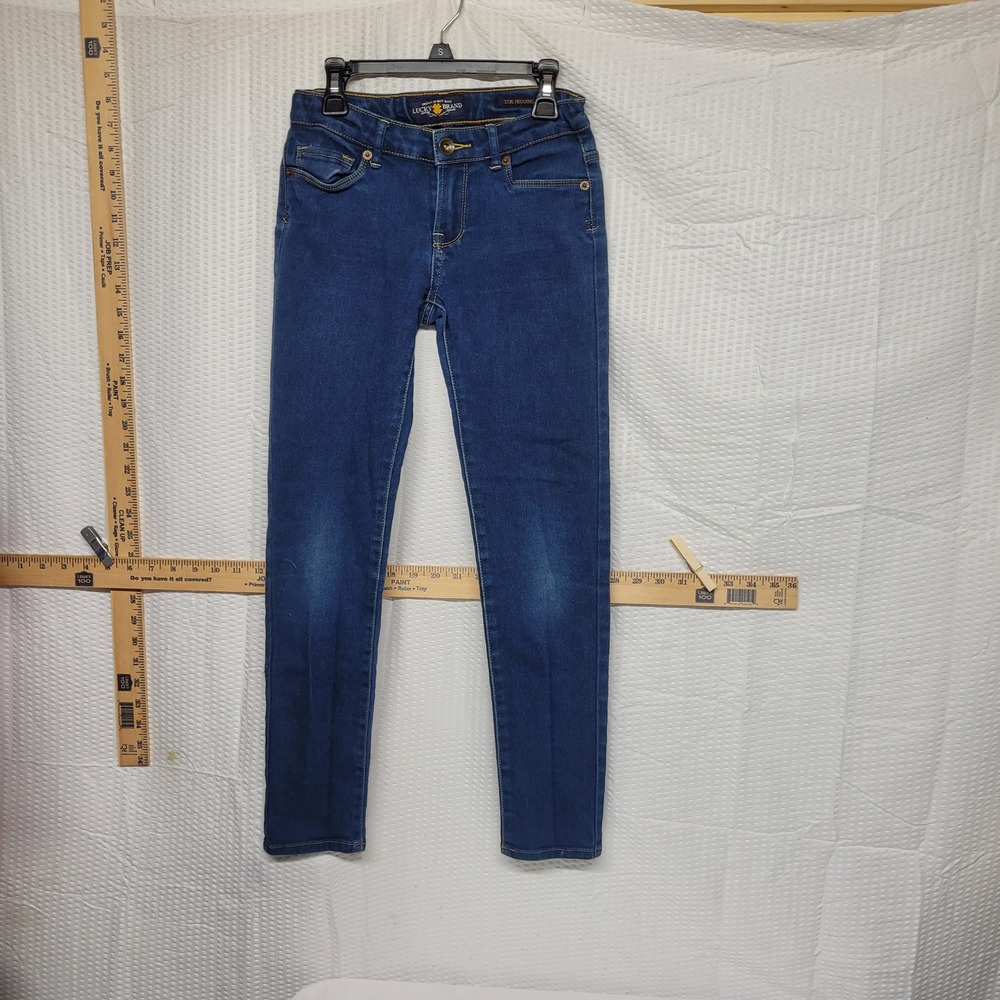 Lucky Brand Girls Zoe Jegging Dark Wash‎ Skinny Jeans Size 12